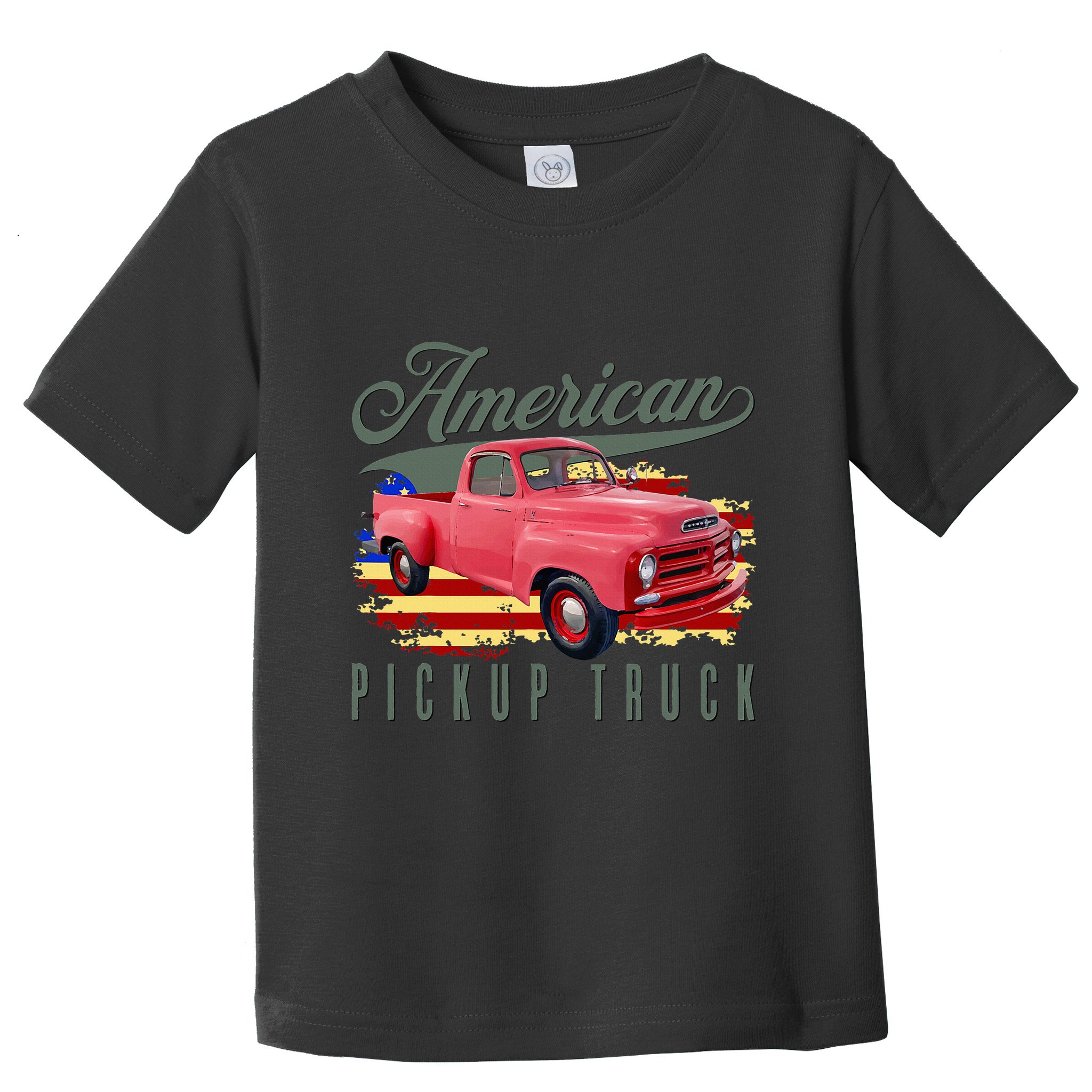 American Pickup Truck Adults Teens Toddler T-Shirt