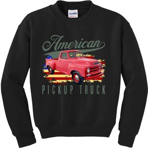 American Pickup Truck Adults Teens Kids Sweatshirt