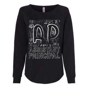 Assistant Principal Teacher Appreciation Week Cute Womens California Wash Sweatshirt