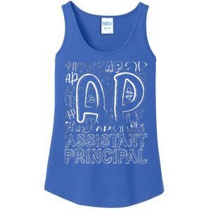 Assistant Principal Teacher Appreciation Week Cute Ladies Essential Tank