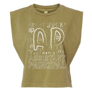 Assistant Principal Teacher Appreciation Week Cute Garment-Dyed Women's Muscle Tee