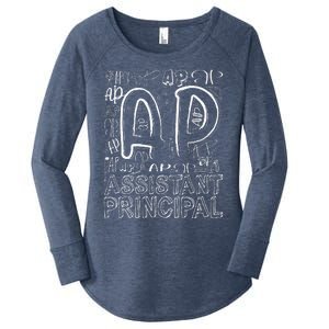 Assistant Principal Teacher Appreciation Week Cute Women's Perfect Tri Tunic Long Sleeve Shirt