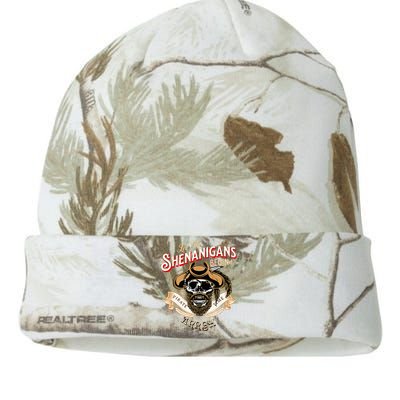 Arrgh Pirate Time Let The Shenanigans Begin Pirate Kati Licensed 12" Camo Beanie