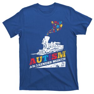 Autism Puzzle Train Toy Gift Support Autism Awareness Great Gift T-Shirt