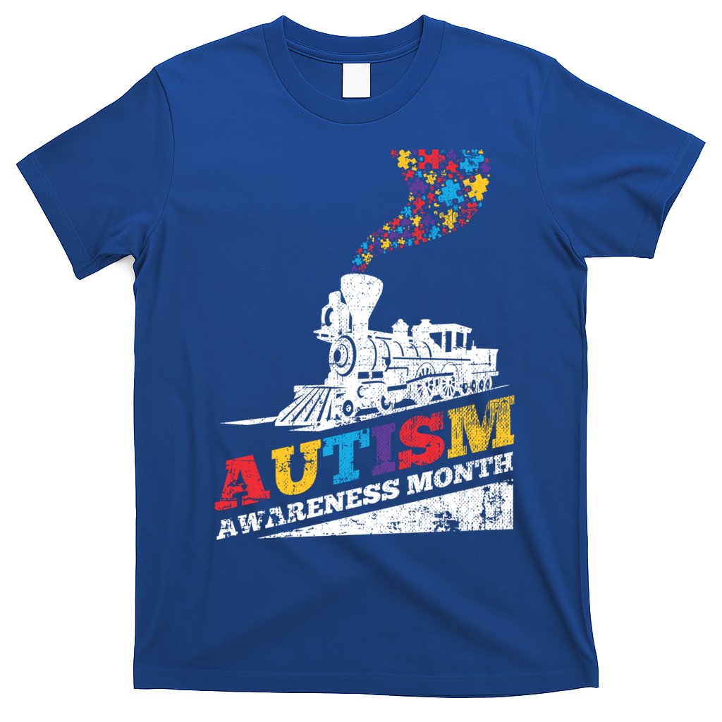 Autism Puzzle Train Toy Gift Support Autism Awareness Great Gift T-Shirt