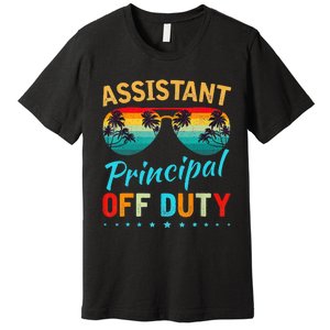 Assistant Principal Teacher Off Duty Last Day Of School Premium T-Shirt