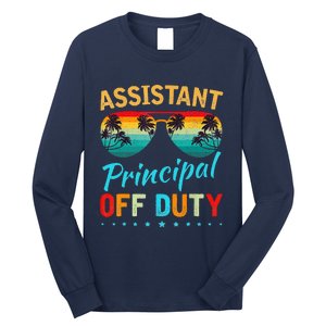 Assistant Principal Teacher Off Duty Last Day Of School Long Sleeve Shirt