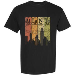 Atlanta Periodic Table Elements Atlanta Skyline Retro Garment-Dyed Heavyweight T-Shirt