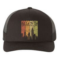 Atlanta Periodic Table Elements Atlanta Skyline Retro Yupoong Adult 5-Panel Trucker Hat