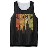 Atlanta Periodic Table Elements Atlanta Skyline Retro Mesh Reversible Basketball Jersey Tank