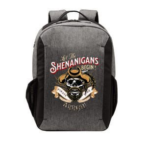 ARRGH Pirate Time Let The Shenanigans Begin Pirate Vector Backpack