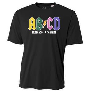 ABCD Preschool Teacher Rock And Roll Cooling Performance Crew T-Shirt