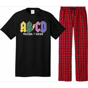 ABCD Preschool Teacher Rock And Roll Pajama Set