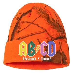 ABCD Preschool Teacher Rock And Roll Kati Licensed 12" Camo Beanie