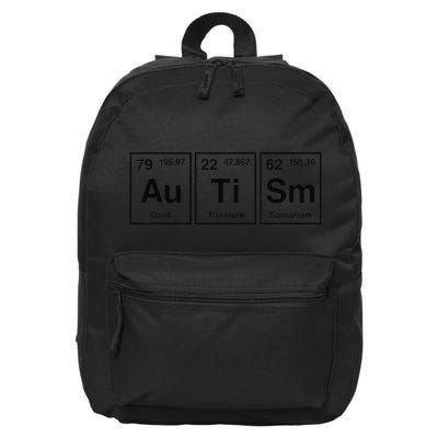 Autism Periodic Table Aba Therapist Behavioral Behavior Tech 16 in Basic Backpack