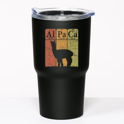 Alpaca Periodic Table Elements Llama Alpaca Vintage Tumbler