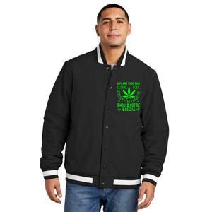 A Plant That Can Clothe Fuel Shelter Feed & Medicate Shou Insulated Varsity Jacket