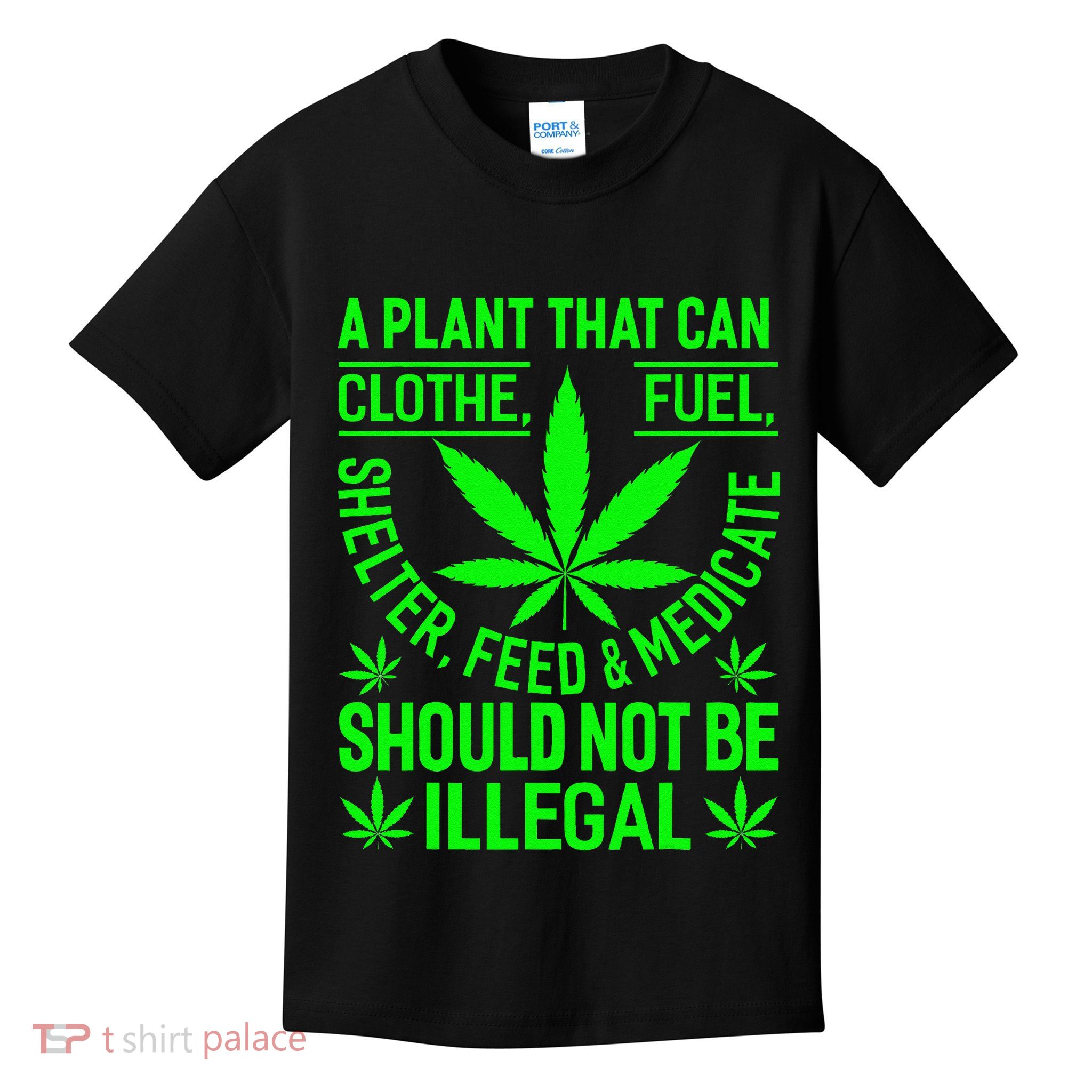 A Plant That Can Clothe Fuel Shelter Feed & Medicate Shou Kids T-Shirt