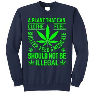 A Plant That Can Clothe Fuel Shelter Feed & Medicate Shou Sweatshirt