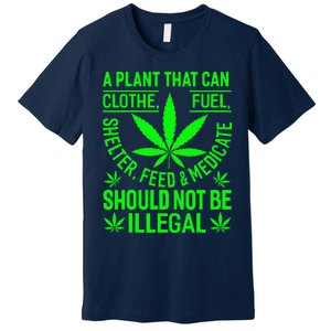 A Plant That Can Clothe Fuel Shelter Feed & Medicate Shou Premium T-Shirt