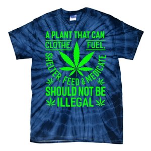 A Plant That Can Clothe Fuel Shelter Feed & Medicate Shou Tie-Dye T-Shirt