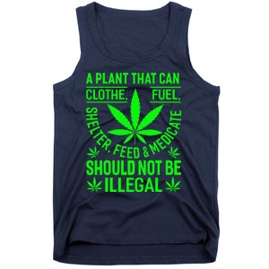 A Plant That Can Clothe Fuel Shelter Feed & Medicate Shou Tank Top