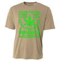 A Plant That Can Clothe Fuel Shelter Feed & Medicate Shou Cooling Performance Crew T-Shirt