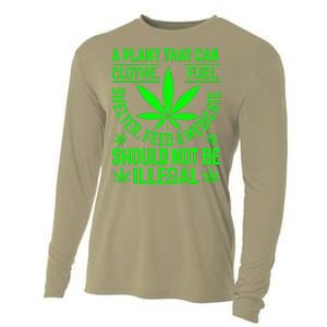 A Plant That Can Clothe Fuel Shelter Feed & Medicate Shou Cooling Performance Long Sleeve Crew