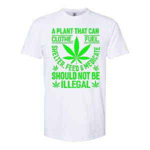 A Plant That Can Clothe Fuel Shelter Feed & Medicate Shou Softstyle CVC T-Shirt