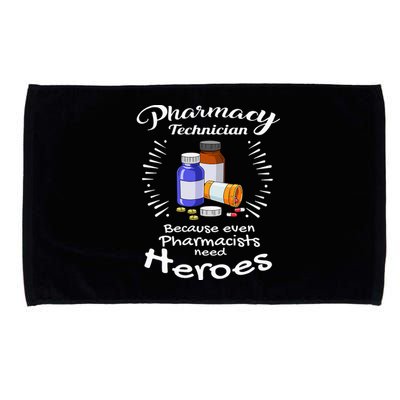 Awesome Pharmacy Tech Gift Pharmacy Technician Microfiber Hand Towel