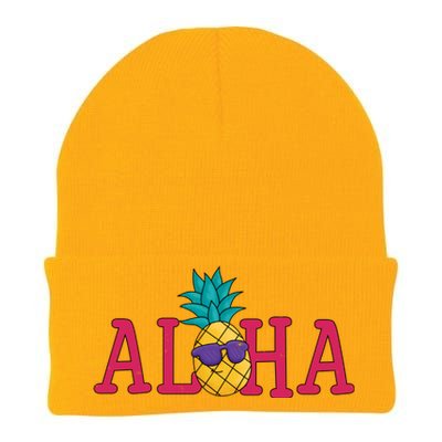 Aloha Pineapple Tropical Cute Knit Cap Winter Beanie