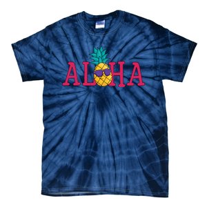 Aloha Pineapple Tropical Cute Tie-Dye T-Shirt