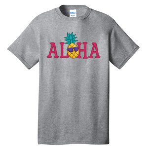 Aloha Pineapple Tropical Cute Tall T-Shirt