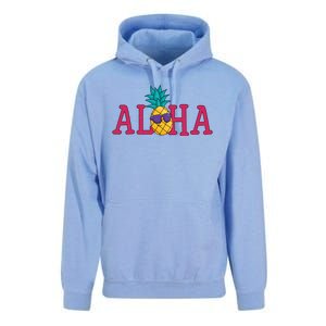 Aloha Pineapple Tropical Cute Unisex Surf Hoodie