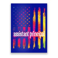 Assistant Principal Us Flag Proud Assistant Principal Gift Poster