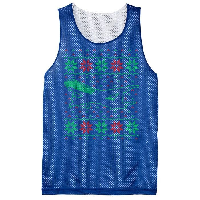 Aircrew Pilot Ugly Aviation Christmas Airplane Matching Cool Gift Mesh Reversible Basketball Jersey Tank