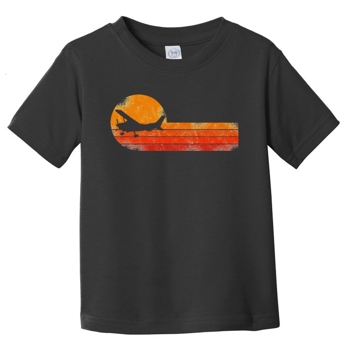 Airplane Pilot Vintage Toddler T-Shirt