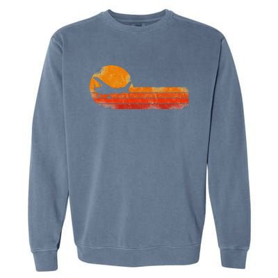 Airplane Pilot Vintage Garment-Dyed Sweatshirt