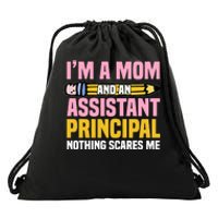 Assistant Principal Viceprincipal Headmasters MotherS Day Drawstring Bag