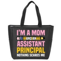 Assistant Principal Viceprincipal Headmasters MotherS Day Zip Tote Bag