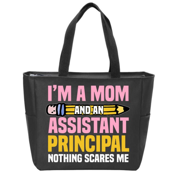 Assistant Principal Viceprincipal Headmasters MotherS Day Zip Tote Bag