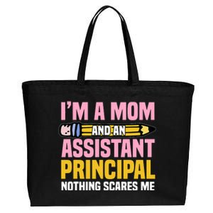 Assistant Principal Viceprincipal Headmasters MotherS Day Cotton Canvas Jumbo Tote