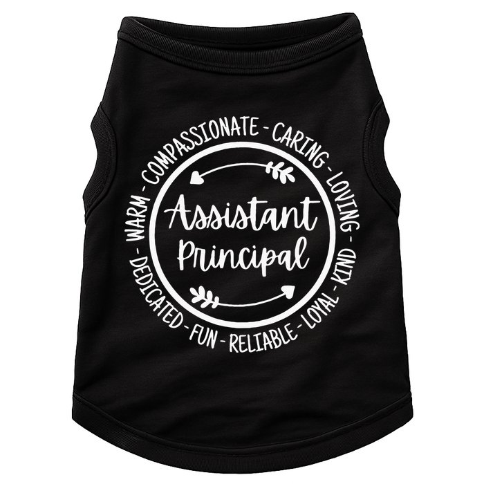 Assistant Principal Vice School Principal Appreciation Doggie Tank