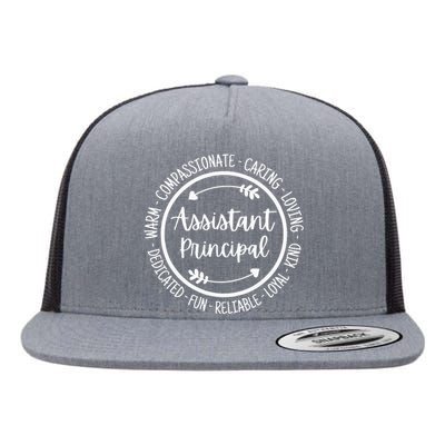 Assistant Principal Vice School Principal Appreciation Flat Bill Trucker Hat