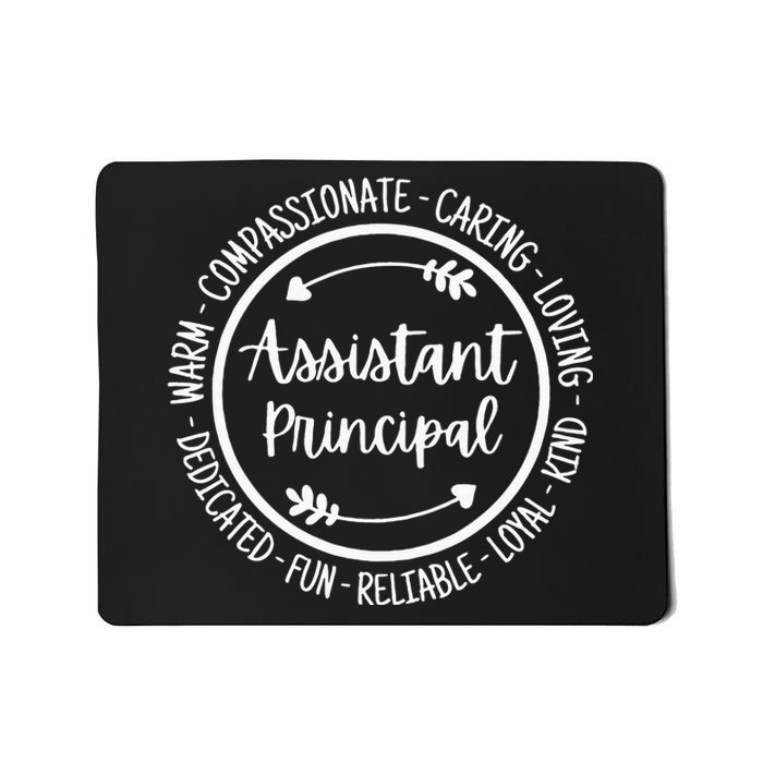 Assistant Principal Vice School Principal Appreciation Mousepad