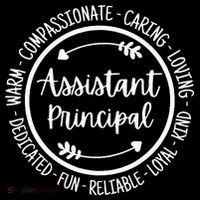 Assistant Principal Vice School Principal Appreciation Poster