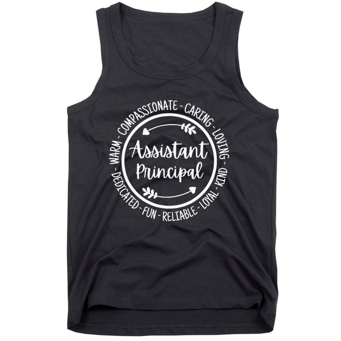 Assistant Principal Vice School Principal Appreciation Tank Top