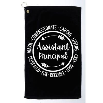 Assistant Principal Vice School Principal Appreciation Golf Towel