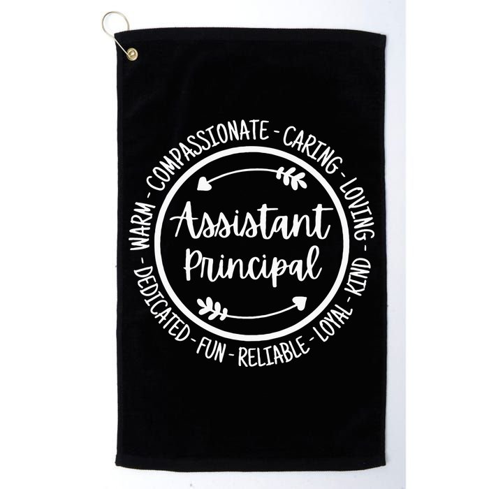 Assistant Principal Vice School Principal Appreciation Golf Towel