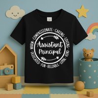 Assistant Principal Vice School Principal Appreciation Toddler T-Shirt